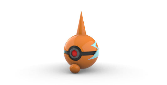 Imagen de Pokeball Artesanal Rotom parte de nuestra colección en Espadas y más, sitio oficial. Esta imagen describe  pokeball