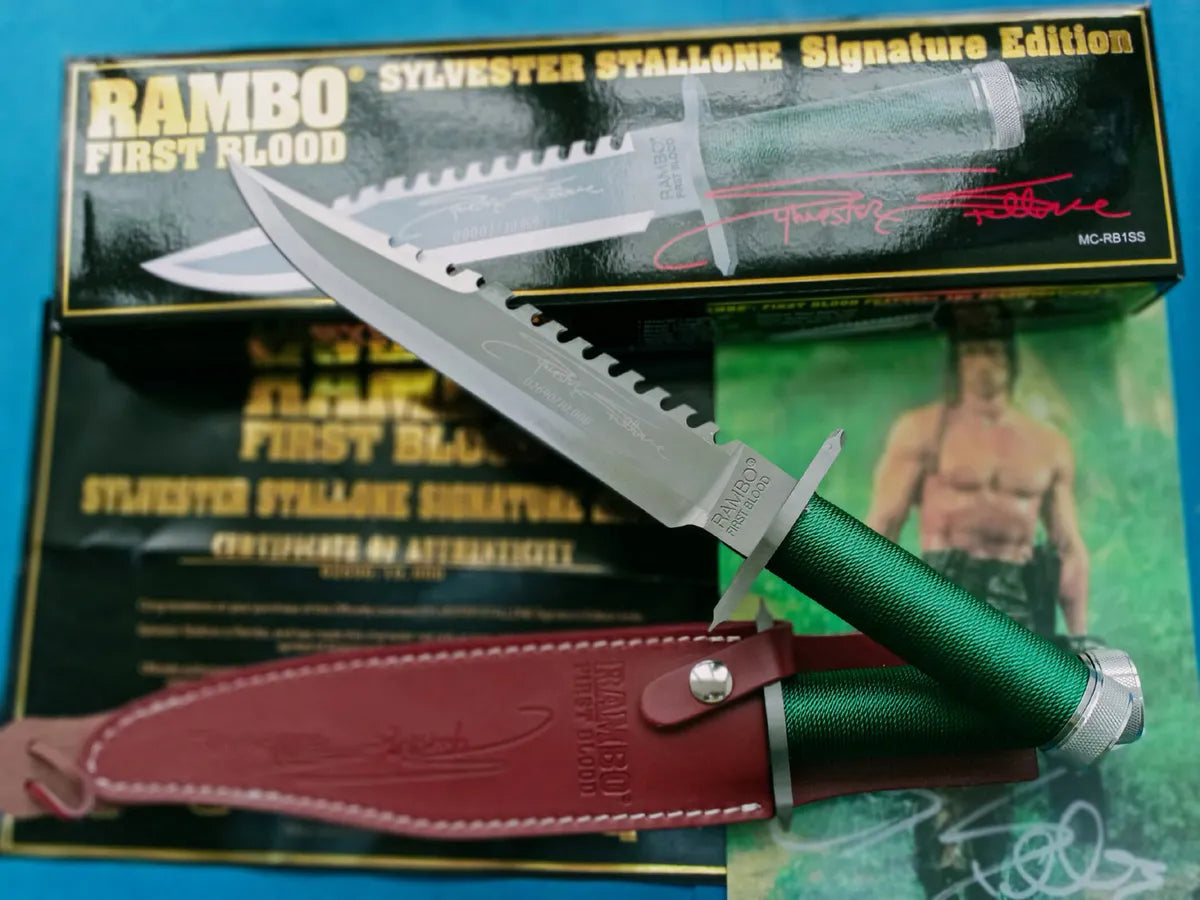 Cuchillo De Rambo I Edicicion Limitada Firmado 94686
