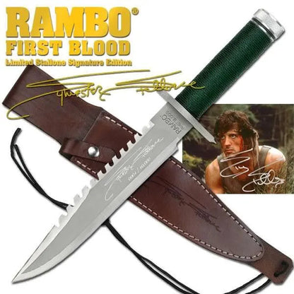 Cuchillo De Rambo I Edicicion Limitada Firmado 94686