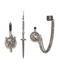 House of Dragon Set 3 pendientes individuales Targaryen HOTDTARGMMERST3