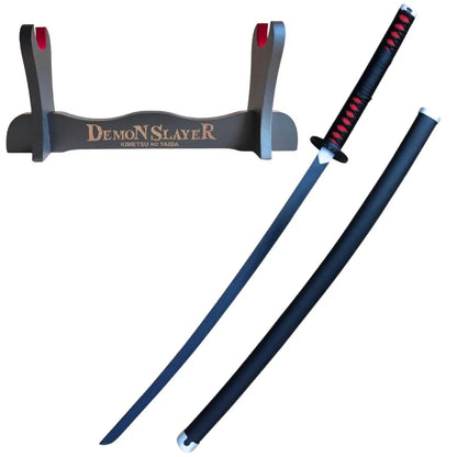 Katana de Tanjiro Kamado con hoja de madera de bambú Kimetsu no Yaiba Demon Slayer