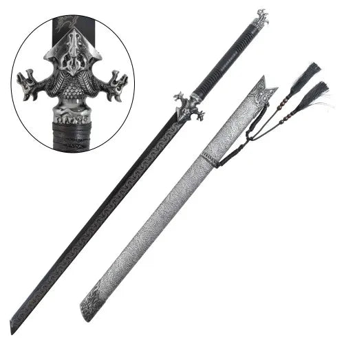 Imagen de Espada China Decorativa Negra (ZS6030GT) parte de nuestra colección en Espadas y más, sitio oficial.