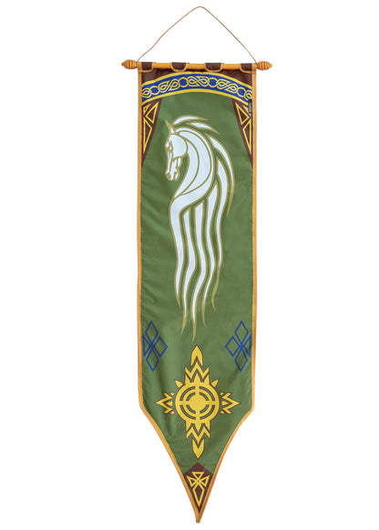 Imagen de Estandarte de Rohan con licencia oficial - El Señor de los Anillos parte de nuestra colección en Espadas y más, sitio oficial.
