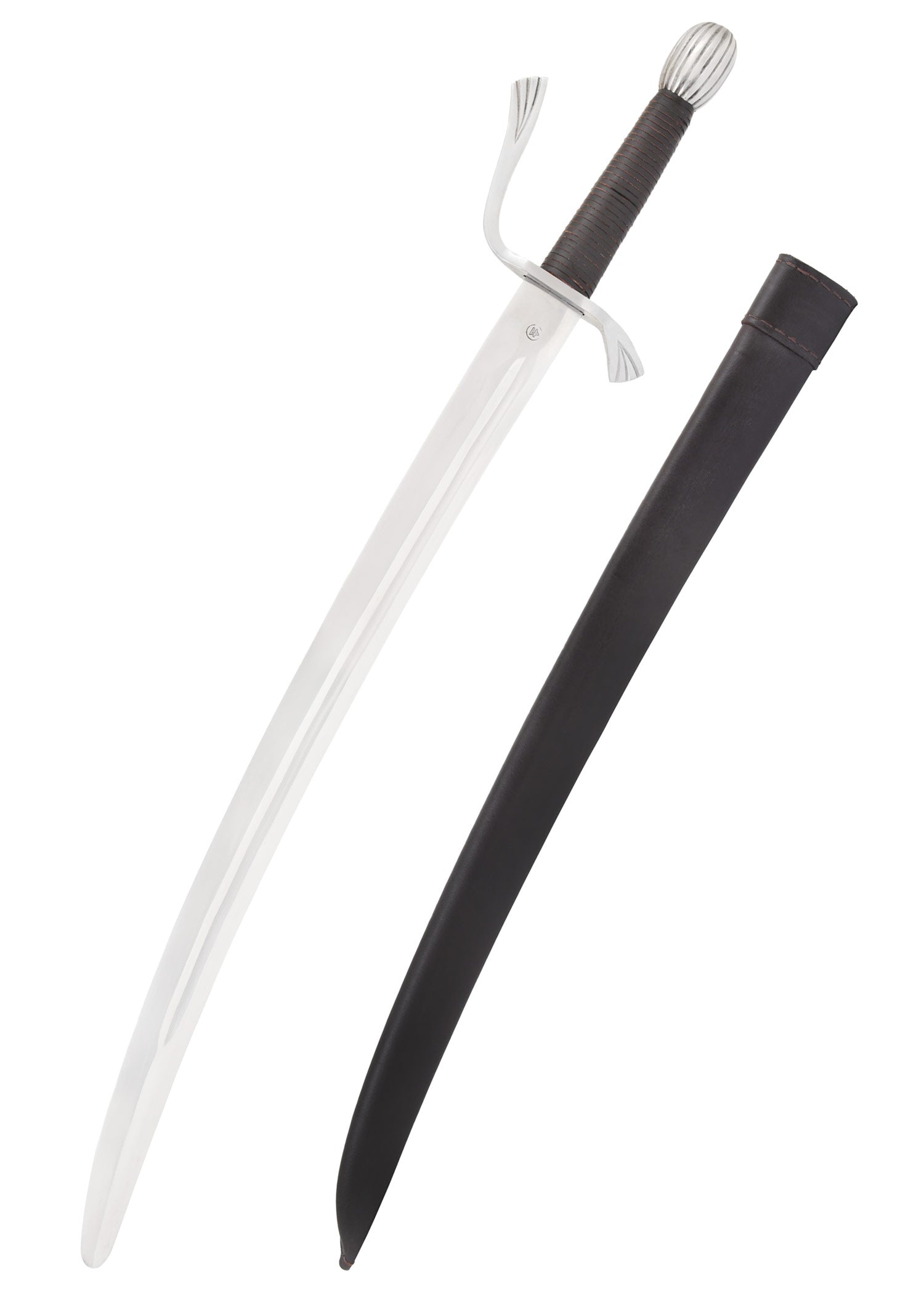 Espada Falchion com bainha de couro ULF-SW-06B