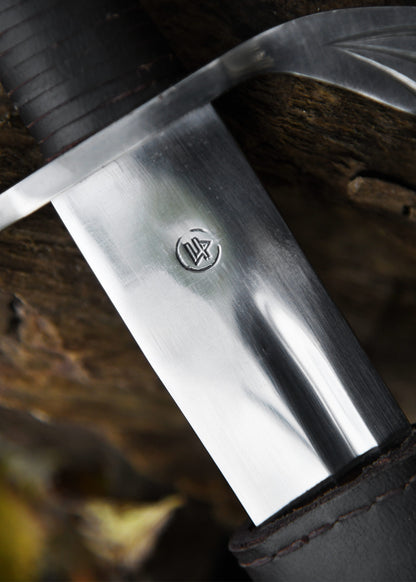Imagen de Espada falchion con funda de cuero ULF-SW-06B parte de nuestra colección en Espadas y más, sitio oficial.