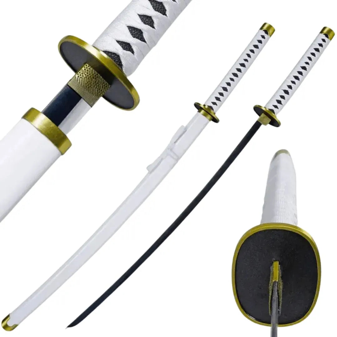 Imagen de Katana de Zoro Wado Ichimonji decorativa - gama alta parte de nuestra colección en Espadas y más, sitio oficial.
