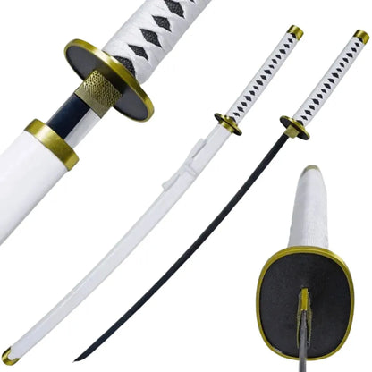 Imagen de Katana de Zoro Wado Ichimonji decorativa - gama alta parte de nuestra colección en Espadas y más, sitio oficial.