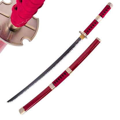 Imagen de Pack 3 Katanas de Zoro hoja de bambú - Obsequio expositor parte de nuestra colección en Espadas y más, sitio oficial.