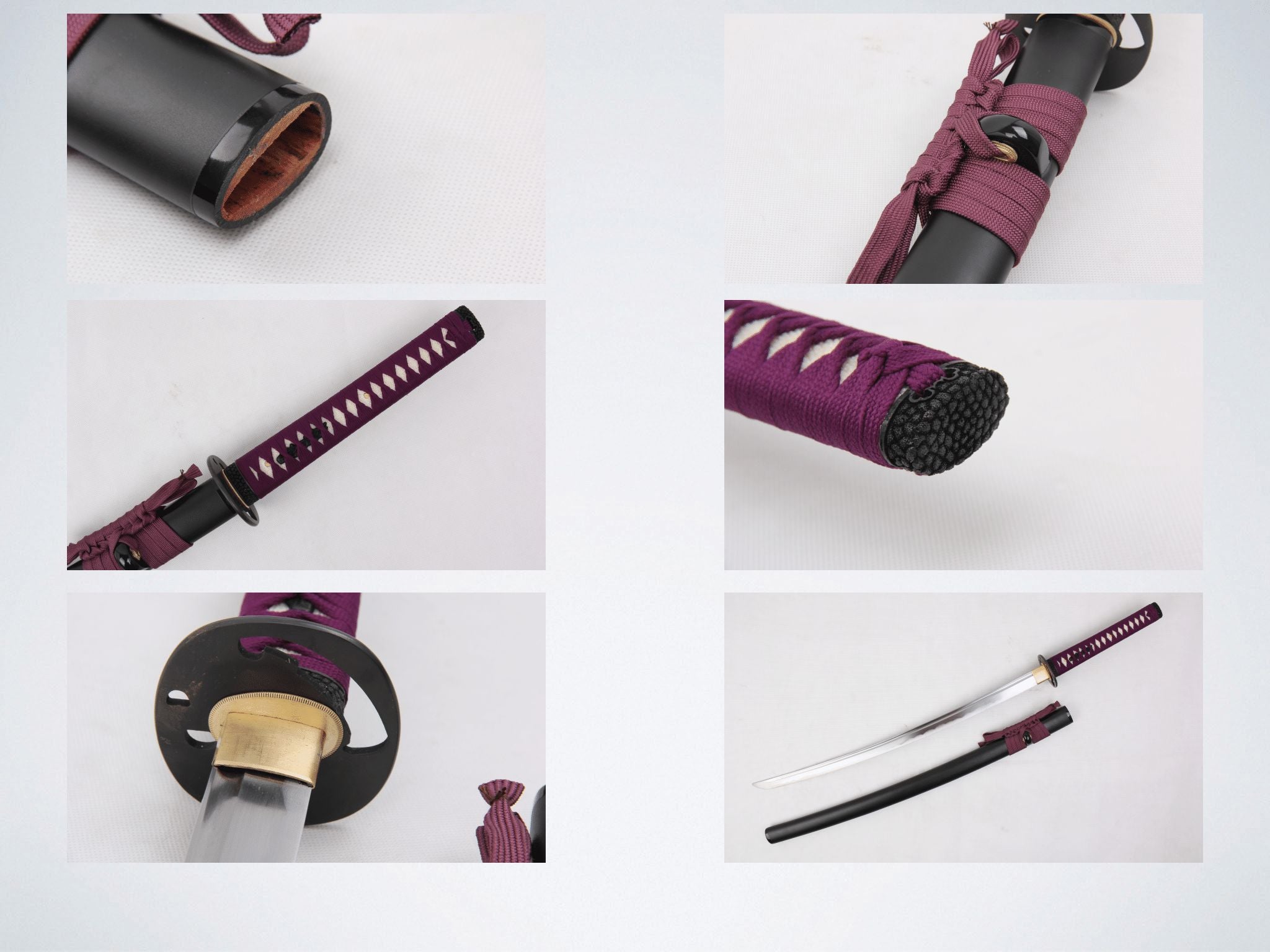 Katana YariNoHanzo Dojo Prático Murasaki Katana