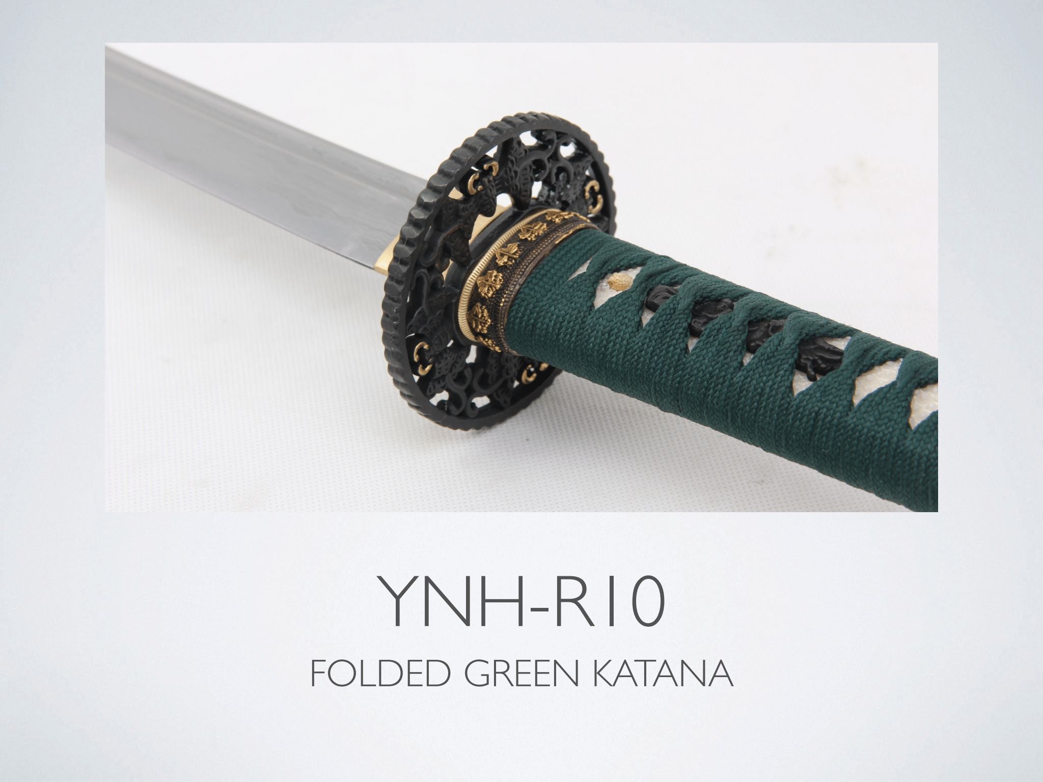 Katana YariNoHanzo Dobrada Verde