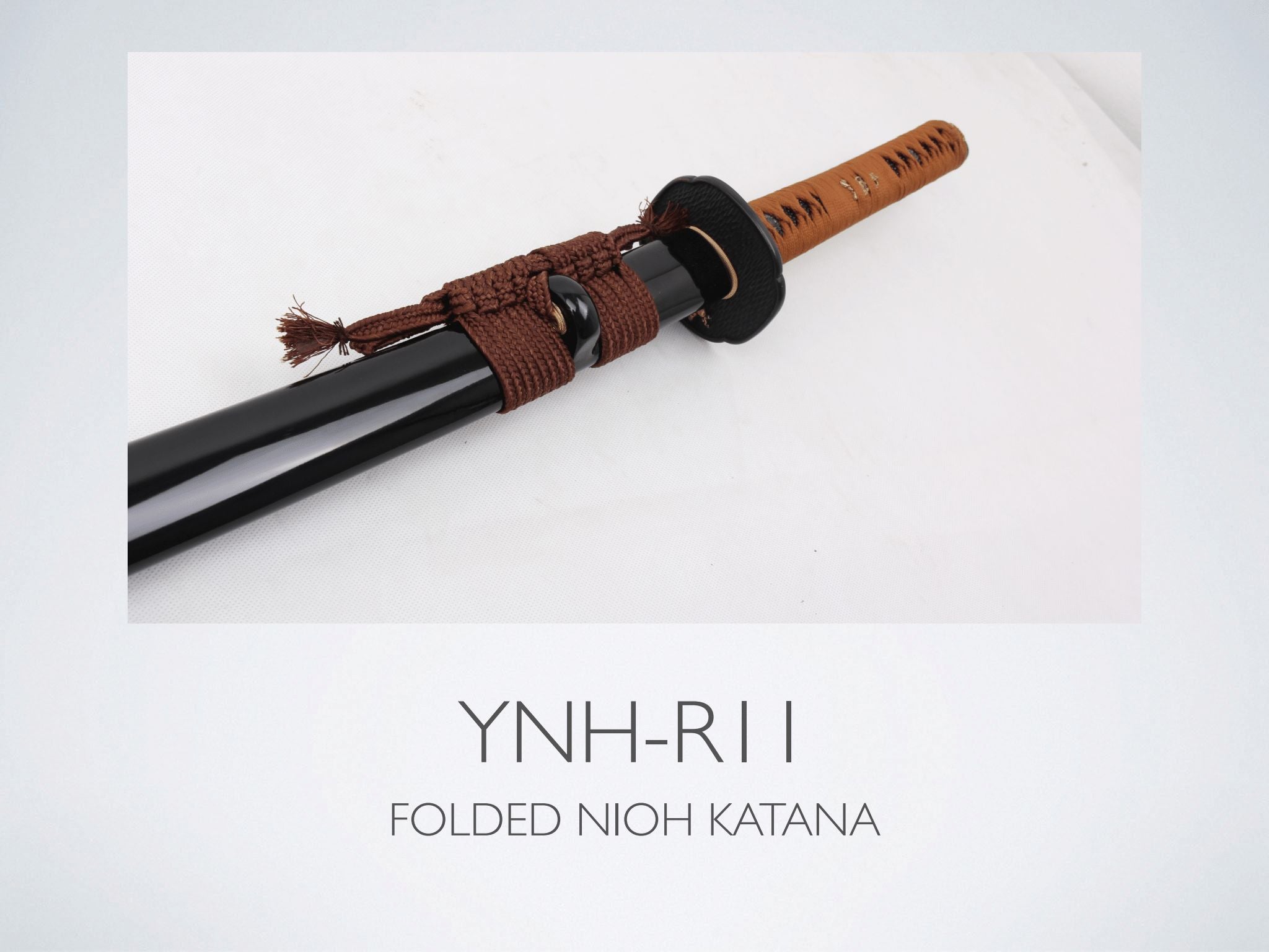 Katana YariNoHanzo Aço Dobrado Nioh