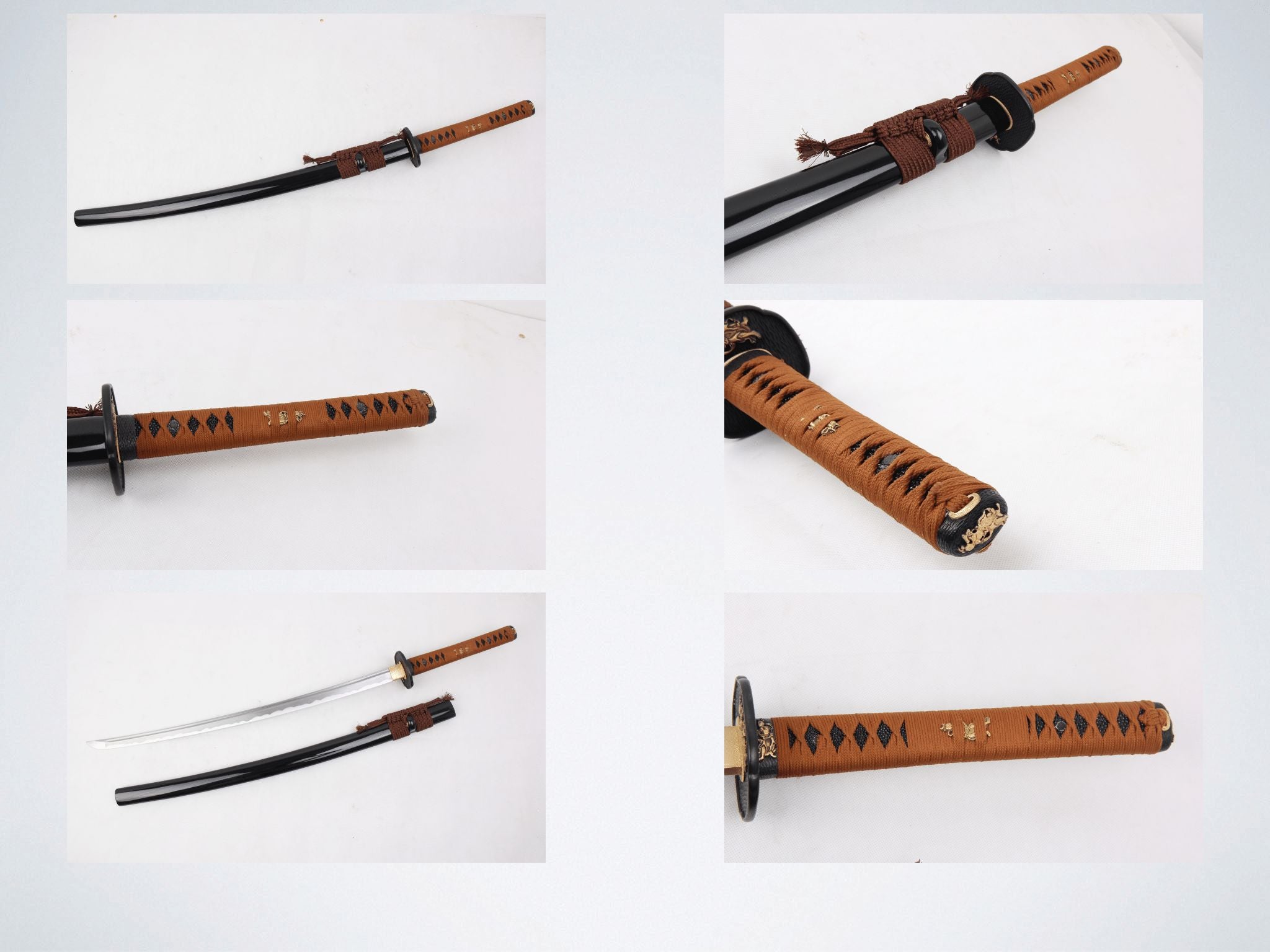 Katana YariNoHanzo Aço Dobrado Nioh