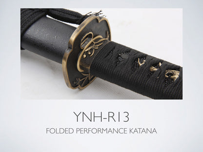 Katana YariNoHanzo Acero plegado Performance