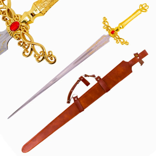 Imagen de Espada de Rogier Elden Ring - Réplica con Vaina (94,5 cm) parte de nuestra colección en Espadas y más, sitio oficial.
