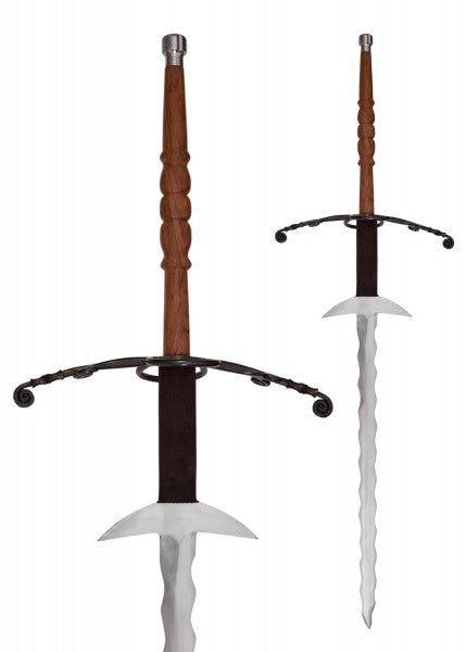 0101012900 Flamberge: espada de dos manos - Espadas y Más