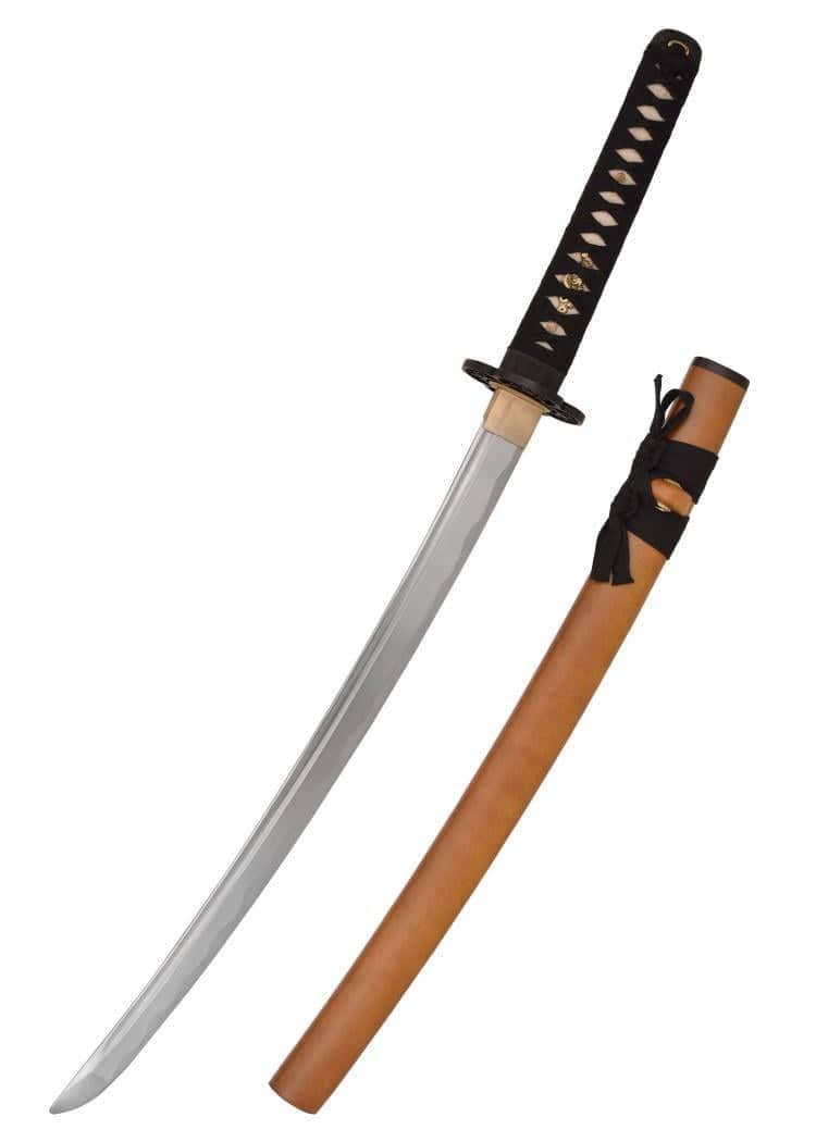 0106857370 Espada John Lee Redwood Iaito Wakizashi - Espadas y Más