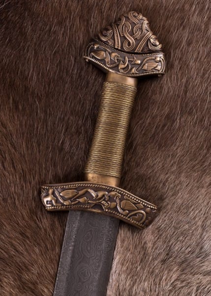 Espada vikinga de Dybäck con vaina, acero damasco 0116040900 - Espadas y Más