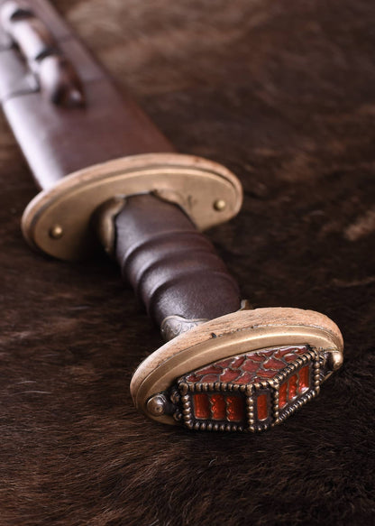 Espada anglosajona temprana Sutton Hoo con vaina, siglo VII. 0116041000 - Espadas y Más