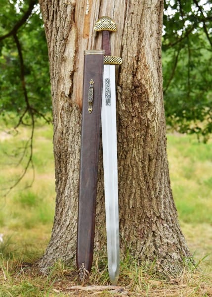 Espada vikinga Rus, Tipo Petersen E2, Gnezdovo, L-13 Barrow, 10º C 0116041900 - Espadas y Más