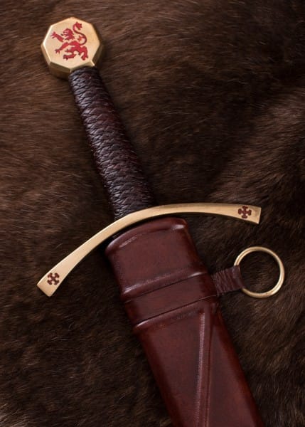 Espada Robert Bruce, espada medieval decorativa de una mano con vaina 0116328000 - Espadas y Más