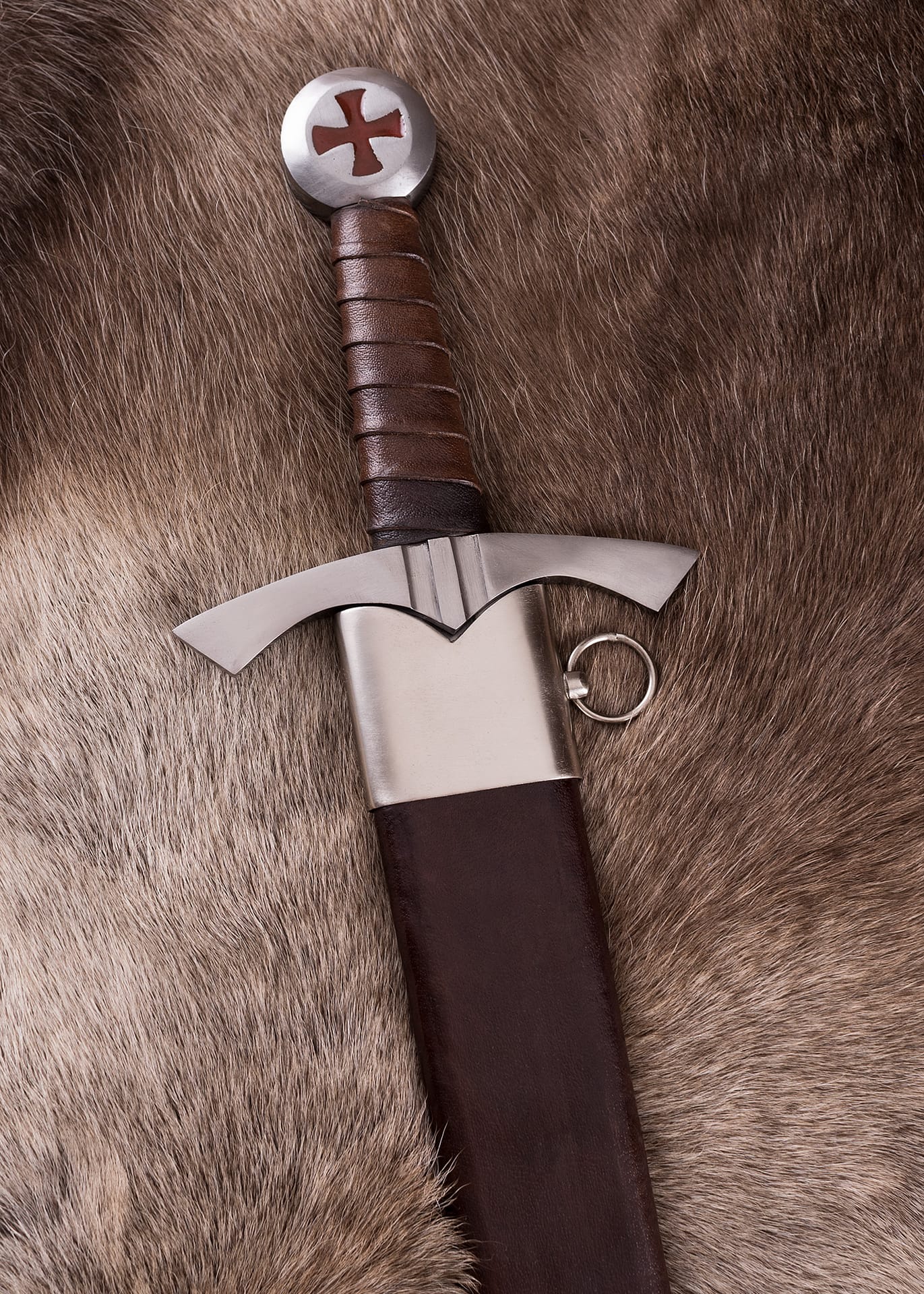 Imagen de Espada Templaría Escocesa con vaina 0116328810 parte de nuestra colección en Espadas y más, sitio oficial.