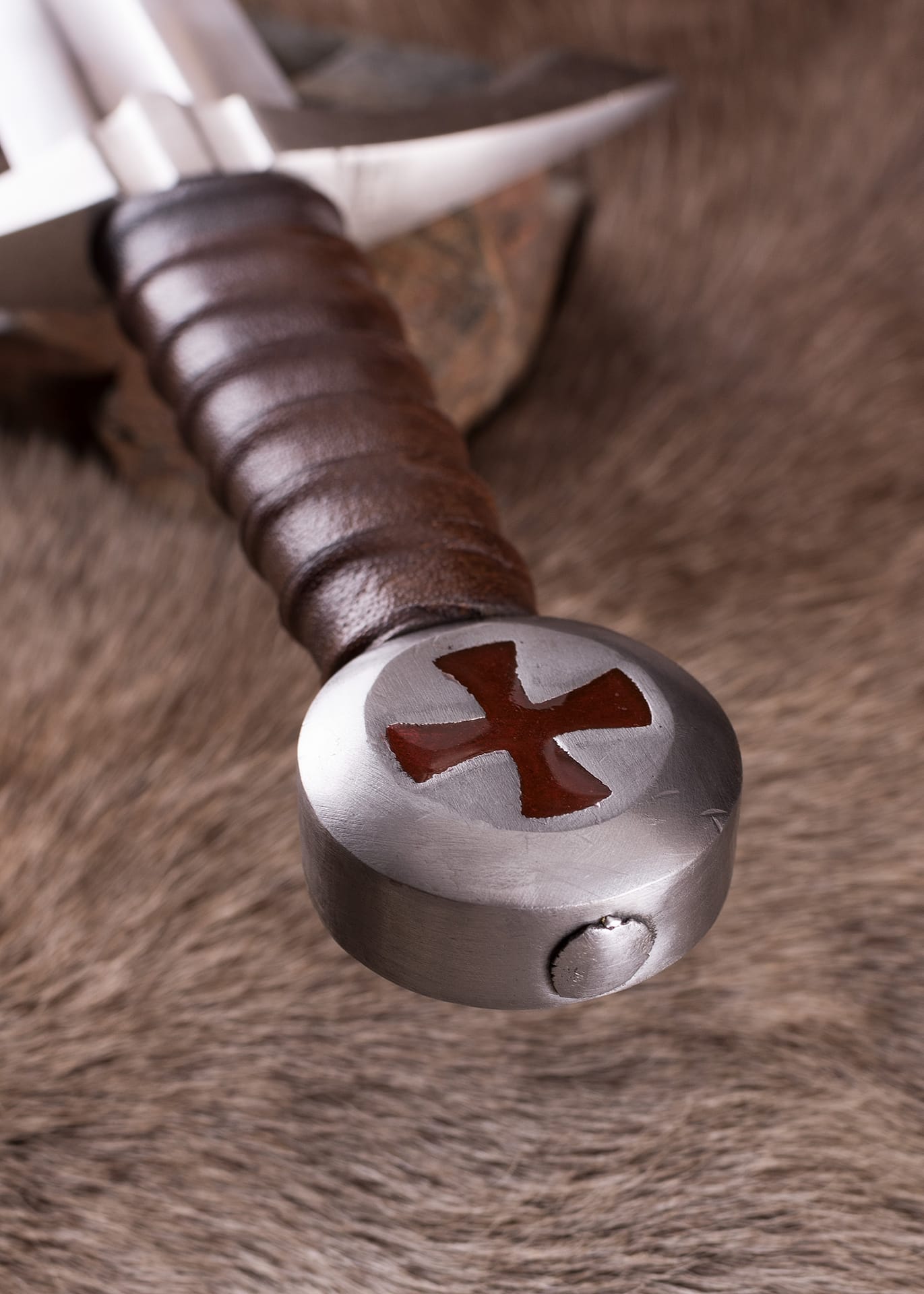 Imagen de Espada Templaría Escocesa con vaina 0116328810 parte de nuestra colección en Espadas y más, sitio oficial.