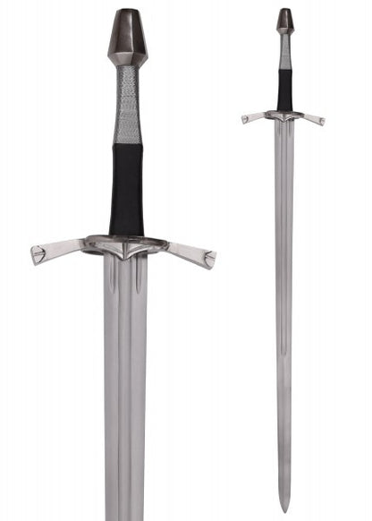 Espada larga con anillo de guardia, siglo 15, incl. vaina  0116342400 - Espadas y Más