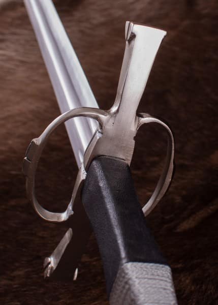 Espada larga con anillo de guardia, siglo 15, incl. vaina  0116342400 - Espadas y Más