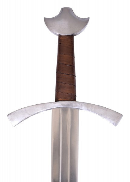 0116695418 Espada de caballero de edad media con funda de cuero - Espadas y Más