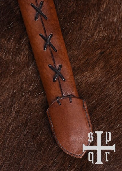 Funda de espada de cuero medieval con cinturón 0164001320 - Espadas y Más