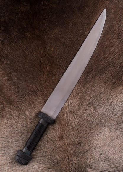 Daga larga, Saxo, Cuchillo vikingo con mango envuelto en alambre 0216314500 - Espadas y Más