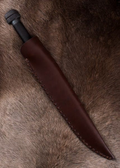 Daga larga, Saxo, Cuchillo vikingo con mango envuelto en alambre 0216314500 - Espadas y Más