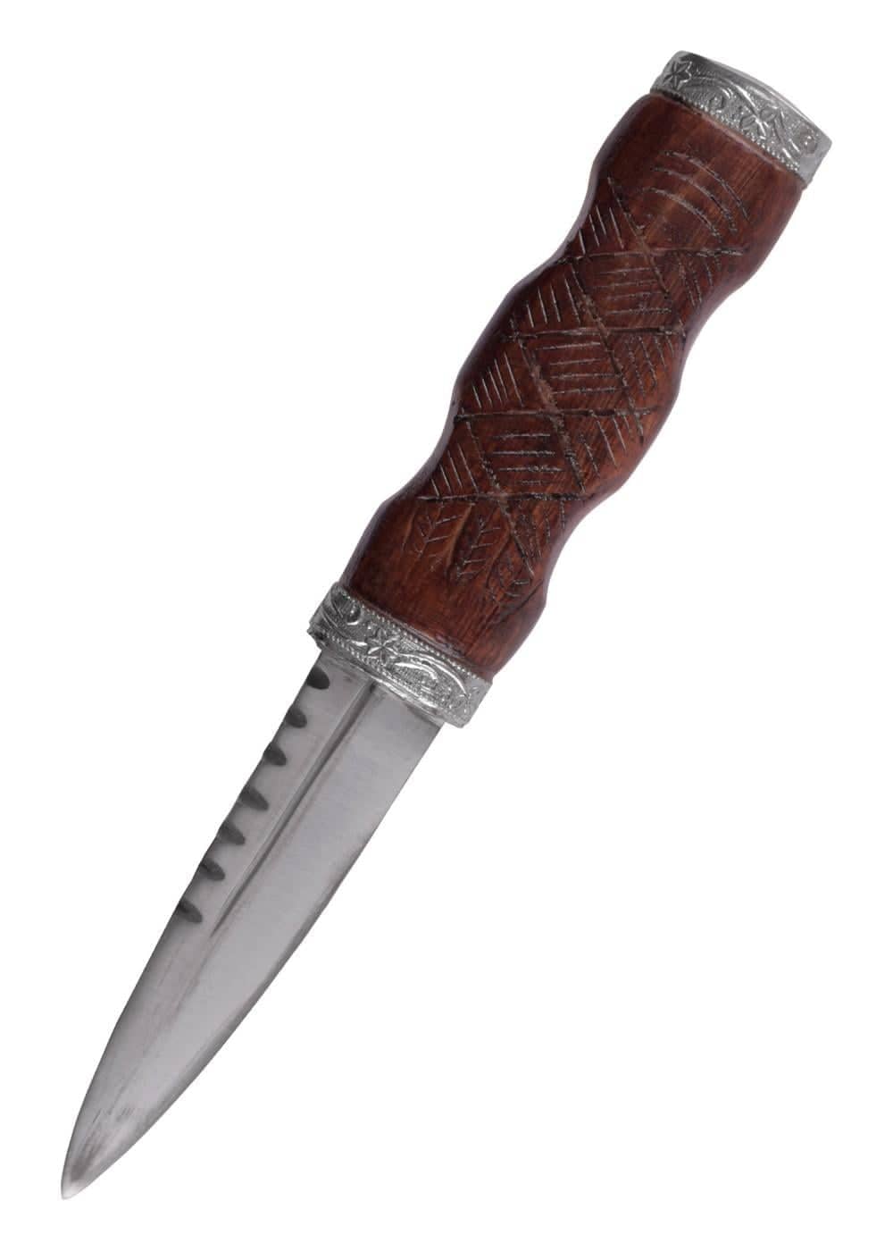 0216325500 Cuchillo Sgian Dubh con vaina - Espadas y Más