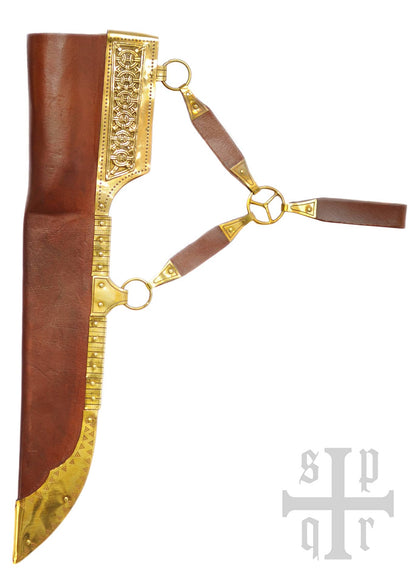 Broken Back Seax, cuchillo vikingo con hoja de acero al carbono 0364001731 - Espadas y Más