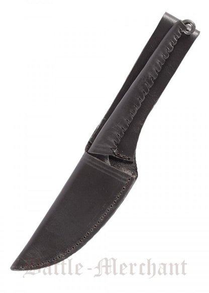 Cuchillo forjado a mano con mango de cuero 0397000900 - Espadas y Más