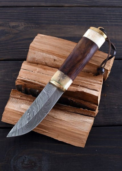 Cuchillo con hoja de acero de damasco 0397005161 - Espadas y Más