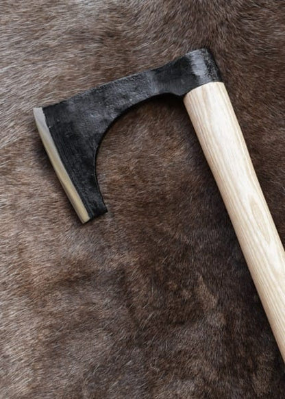 0401041700 Hacha vikinga barbudo funcional - Espadas y Más