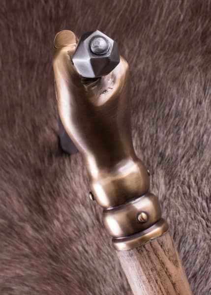 Imagen de Martillo de batalla con puño de daga, Alemán, siglo XVI 0406417200 parte de nuestra colección en Espadas y más, sitio oficial.
