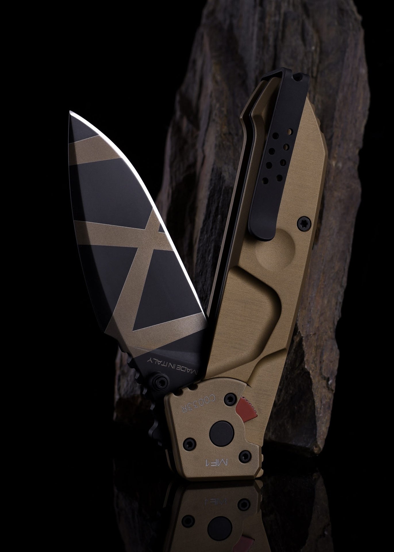 Navaja de bolsillo MF1 Desert Warfare, Extrema Ratio 04.1000.0133.DW - Espadas y Más