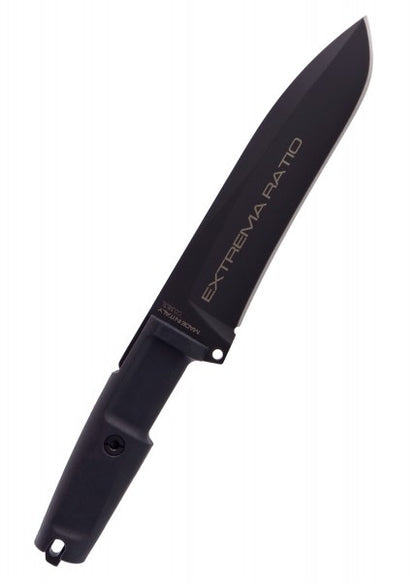 Cuchillo multiusos de hoja fija Dobermann IV negro, Extrema Ratio 04.1000.0184.BLK - Espadas y Más