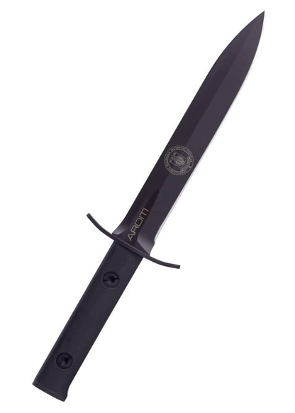 Cuchillo de hoja fija Arditi negro 04.1000.0220 / BLK - Espadas y Más