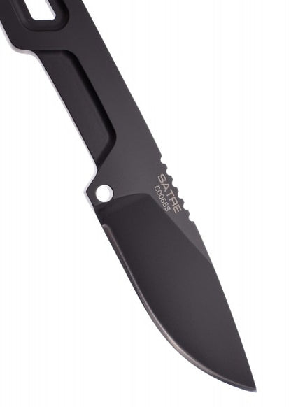 Cuchillo fijo Satre Black Extrema Ratio 04.1000.0222-BLK - Espadas y Más