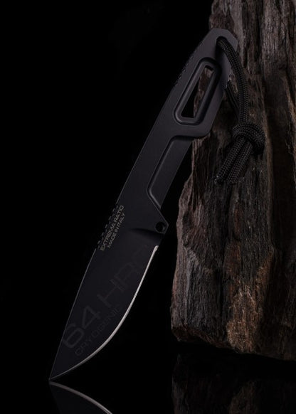 Cuchillo fijo Satre S600 Negro Extrema Ratio 04.1000.0222-BLK-S6 - Espadas y Más