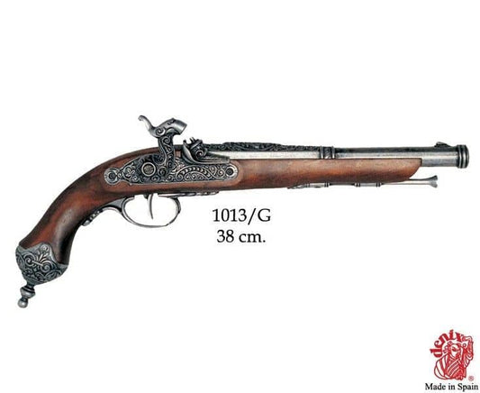 1013G Pistola de percusión Brescia Italia 1825 - Espadas y Más