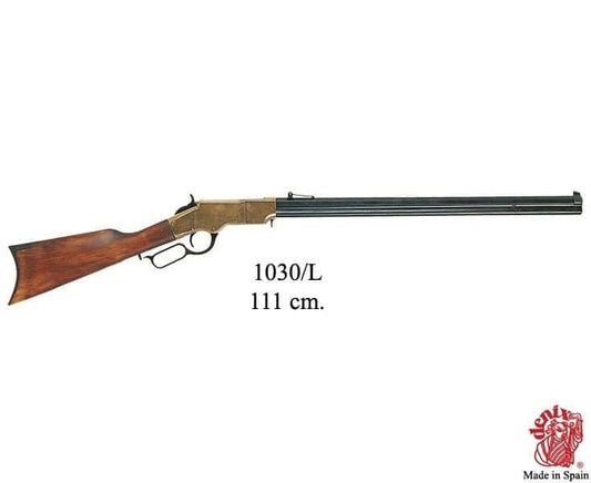1030L Rifle Henry de cañón octogonal USA 1860 - Espadas y Más
