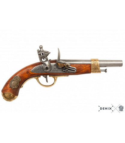 Imagen de PISTOLA DE NAPOLEÓN, FRANCIA 1806 1063 ,Réplica no funcional parte de nuestra colección en Espadas y más, sitio oficial.
