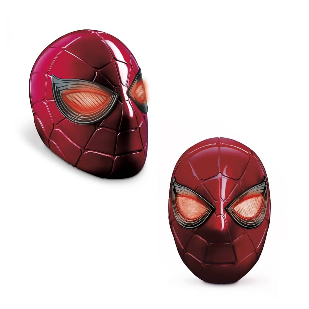 Casco electrónico Spiderman Iron Spiderman Hasbro oficial - Espadas y Más