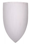 1101062201 Escudo medieval de madera, en blanco para auto pintar - Espadas y Más