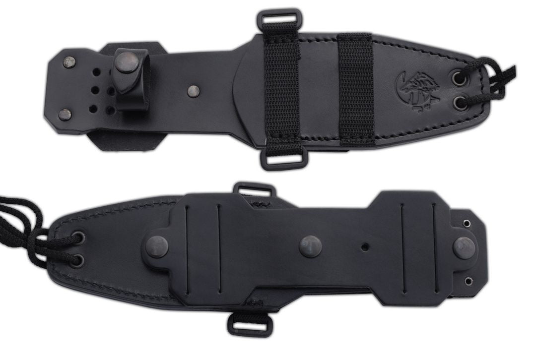 Cuchillo celtibero 2.0 micarta funda piel 1172P-M1 - Espadas y Más