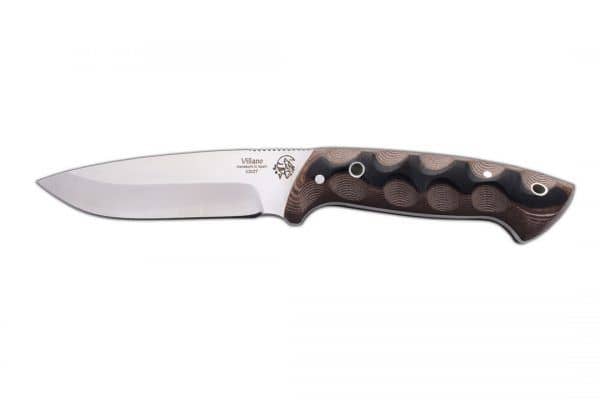 Cuchillo J&V VILLANO MICARTA BICOLOR O NEGRA 1174-M4 - Espadas y Más